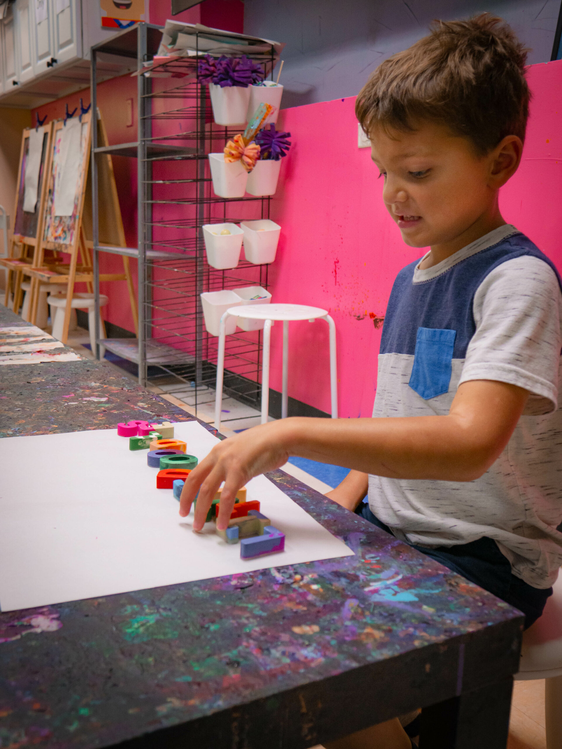 Kids' art studios are the new play room